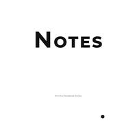 Notes - Liniertes Notizbuch für Alltag, Schule & Journal: Minimal Notebook - Liniert | 120 Seiten | 6x9 Zoll | Schlichtes Notizbuch zum Schreiben und Festhalten von Gedanken