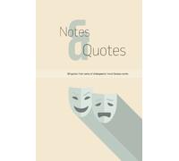 Notes & Quotes: A note book with 50 Shakespeare quotes from some of his most famous works in lightly lined Notebook / journal format.: Quotes form Shakespeares' 50 most famous plays
