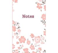 Notes: Small Dotted Journal with Index - Elegant Floral Cover Notebook for Writing, Sketching and Everyday Ideas