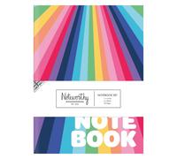 Noteworthy A5 Notebook Set Rainbow, Pack of 3