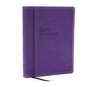 NoteWorthy New Testament: Read and Journal Through the New Testament in a Year (NKJV, Purple Leathersoft, Comfort Print)