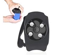 Nothers Topless Can Opener, Easy Safety, Effortless Manual Can Opener, Professional Open Jars, Easy to Carry, 4 Blade Steel, Black, Metal