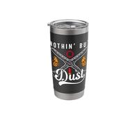 Nothin' But Dust Clay Target Shooting Sporting Clay Shooting Stainless Steel Insulated Tumbler
