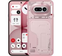 Nothing Phone (4a) - 50 MP Triple Camera with Up To 70X ultra Zoom, Transparent Design Smartphone, Long Lasting Battery and 50W Fast Charge, 120Hz AMOLED Display and Glyph Bar, 12GB + 256GB - Pink