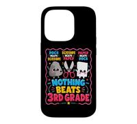 Nothing Beats 3rd Grade Rock Paper Scissors Teacher Kids Case for iPhone 14 Pro