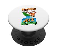 Nothing beats a Jet 2 Holiday, summer fun design V3 PopSockets Adhesive PopGrip