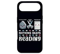 Nothing Beats Reading Rock Paper Scissors Funny Book Lover Case for iPhone Air