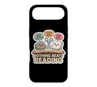 Nothing Beats Reading Rock Paper Scissors Funny Book Lover Case for iPhone Air