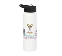 Nothing Beats Reading World Book Day Funny Reading Stainless Steel Insulated Water Bottle