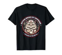 Nothing Breaks My Composure Cat Nurse I Practice T-Shirt