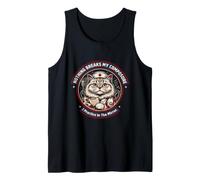 Nothing Breaks My Composure Cat Nurse I Practice Tank Top