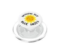 Nothing But Blue Skies Happy Sunshine Summer PopSockets PopGrip for MagSafe