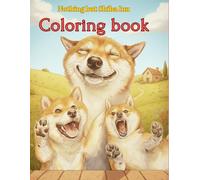 Nothing but Shiba Inu: coloring book