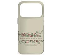 Nothing But The Blood Of Jesus Christian Faith Hymn Easter Case for iPhone 17 Pro