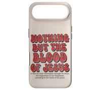 Nothing But The Blood Of Jesus Christian Hymn Case for iPhone Air