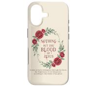 Nothing But The Blood Of Jesus Christian Hymn Worship Faith Case for iPhone 17
