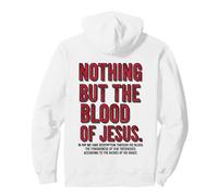 Nothing But The Blood Of Jesus Redemption Grace Pullover Hoodie
