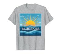 Nothing But The Blue Skies - Sunny Optimism T-Shirt, Men, Heather Grey, S
