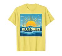 Nothing But The Blue Skies - Sunny Optimism T-Shirt, Men, Lemon, XL