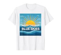 Nothing But The Blue Skies - Sunny Optimism T-Shirt, Men, White, XL