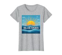 Nothing But The Blue Skies - Sunny Optimism T-Shirt, Women, Heather Grey, M