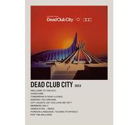 Nothing But Thieves Dead Club City A3 A4 Print Poster Wall Art Home Decor Album Gift Present Photo Living Room Dining Room Bedroom Concert Gig Concert (A4)