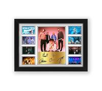 Nothing But Thieves Signed Poster Print - Limited Edition Autograph Fan Gift - Collectible Memorabilia Merchandise (Framed A3 (30x40cm))