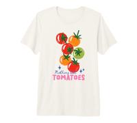 Nothing But Tomatoes Cute Garden Foodie Tomato Lover Art Premium T-Shirt