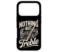Nothing But Treble Flute Music Notes Humor Case for iPhone 17 Pro