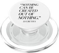 Nothing Can Be Created Out of Nothing Lucretius PopSockets PopGrip for MagSafe