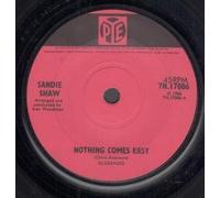 NOTHING COMES EASY/STOP BEFORE YOU START VINYL 7"[7N17086]1966 SANDIE SHAW