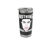 Nothing Ever Happens Chudjack Brainrot Wojak Meme Stainless Steel Insulated Tumbler