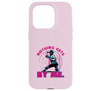 Nothing Gets By Me Softball Catcher Hoodie Case for iPhone 15 Pro