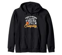Nothing I Love S'more Than Camping Funny Outdoor Pun Zip Hoodie