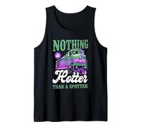 Nothing is Hotter Than A Spotter - Funny Railroad Tank Top