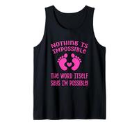 Nothing is Impossible - Preemie Warrior Girl Tank Top