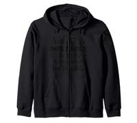 Nothing Is Impossible The Word Itself Says I'm Possible Zip Hoodie