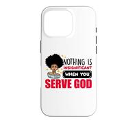 Nothing is insignificant when you serve God Christian Jesus Case for iPhone 16 Pro