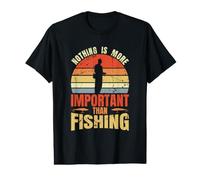 Nothing is More Important Than Fishing Value Graphic T-Shirt