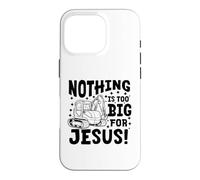 Nothing is Too big for Jesus Retro Christian Religious Case for iPhone 16 Pro