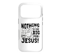 Nothing is Too big for Jesus Retro Christian Religious Case for iPhone 17 Pro