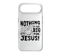 Nothing is Too big for Jesus Retro Christian Religious Case for iPhone Air