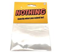 NOTHING Joke Gift - Exactly What You Asked for~Novelty Gag Gift~Ages 14+