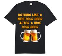 Nothing Like A Nice Cold Beer After A Nice Cold Beer Drinkin Comfort Colors Adult Heavyweight T-Shirt