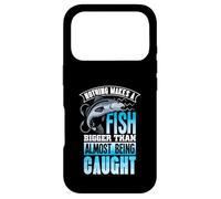 Nothing Makes a Fish Bigger - Fisher Mens Fishing Case for iPhone 17 Pro