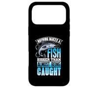 Nothing Makes a Fish Bigger - Fisher Mens Fishing Case for iPhone 17 Pro Max