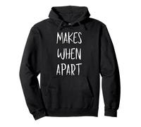 Nothing makes sense when we're apart Matching BBF Couples Pullover Hoodie