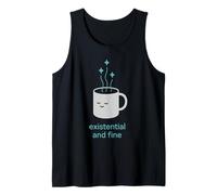 Nothing Matters Nihilism Absurdist Existential Philosophy Tank Top