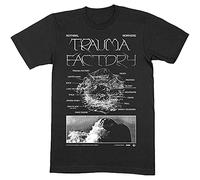 Nothing,Nowhere. Mens Tshirt -L- Trauma Factory V.2 Black