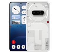 Nothing Phone (3a) 256 GB - mobile phone with 50 MP front camera, 30x ultra zoom, 50W fast charging and 6.77" FHD+ flexible AMOLED display - White